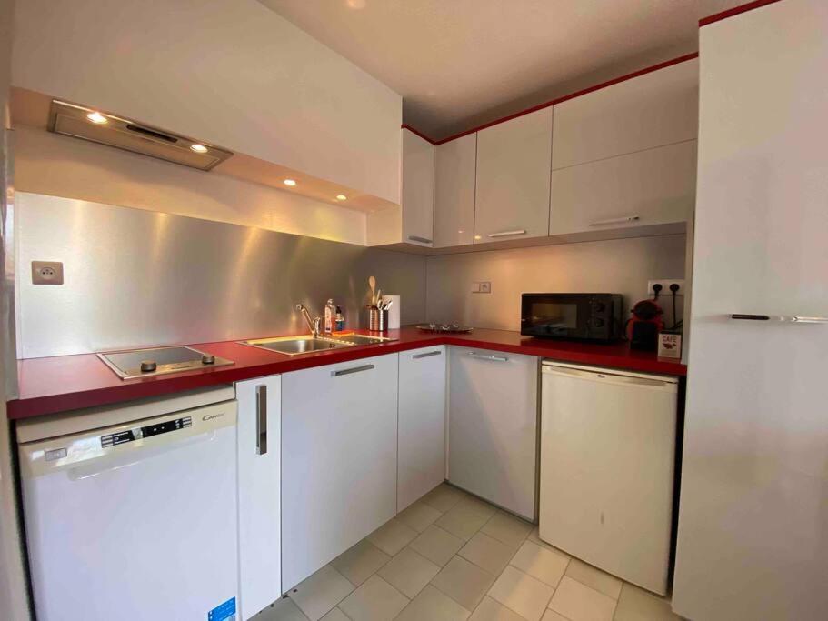 Studio 4pers climatisé accès direct plage