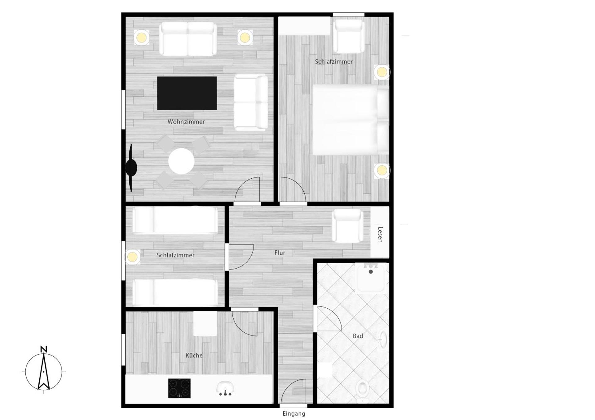 Liebevoll hinterm Deich - Ferienwohnungen