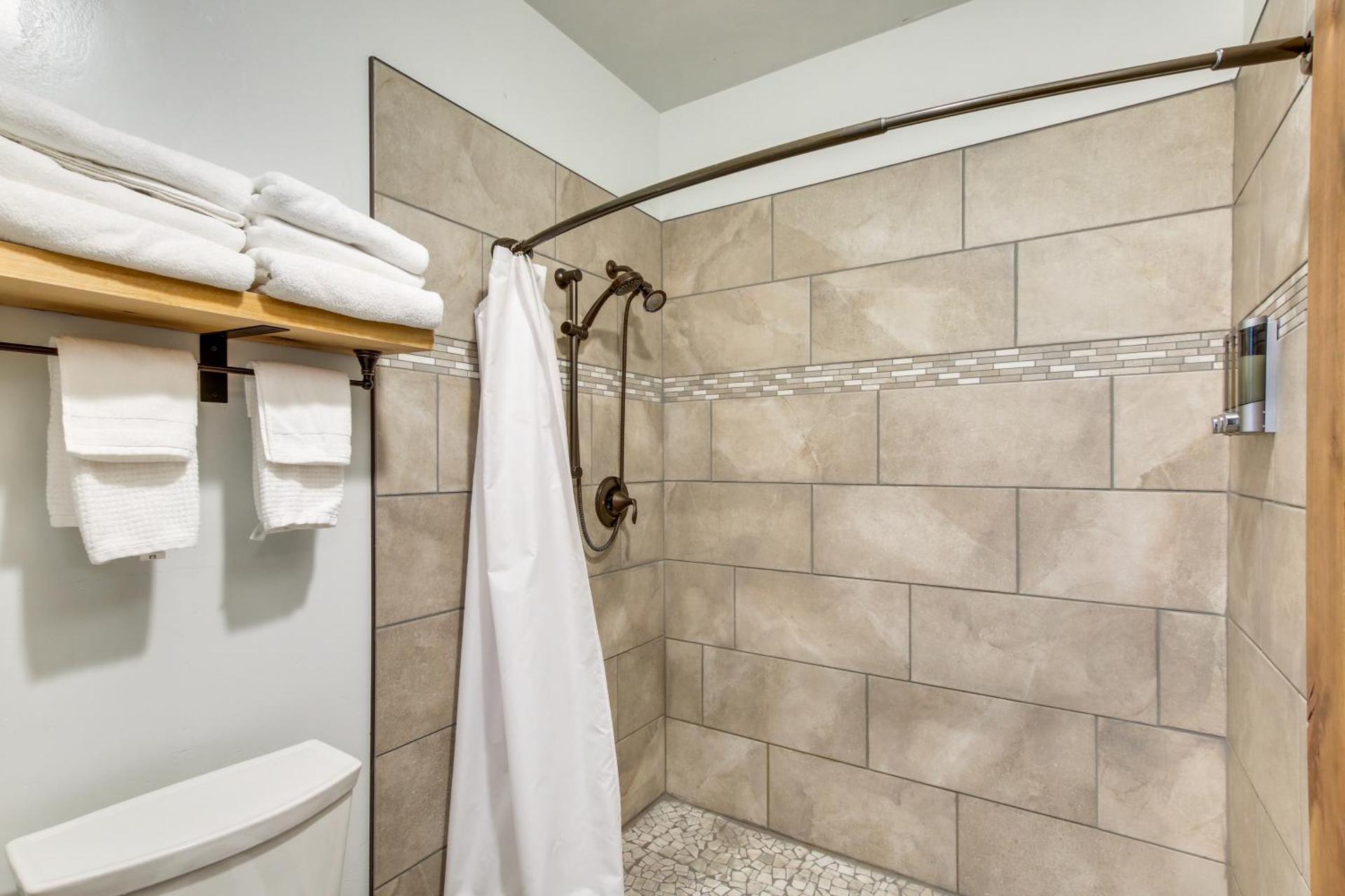 Central Lava Hot Springs Studio with Deck and Views!