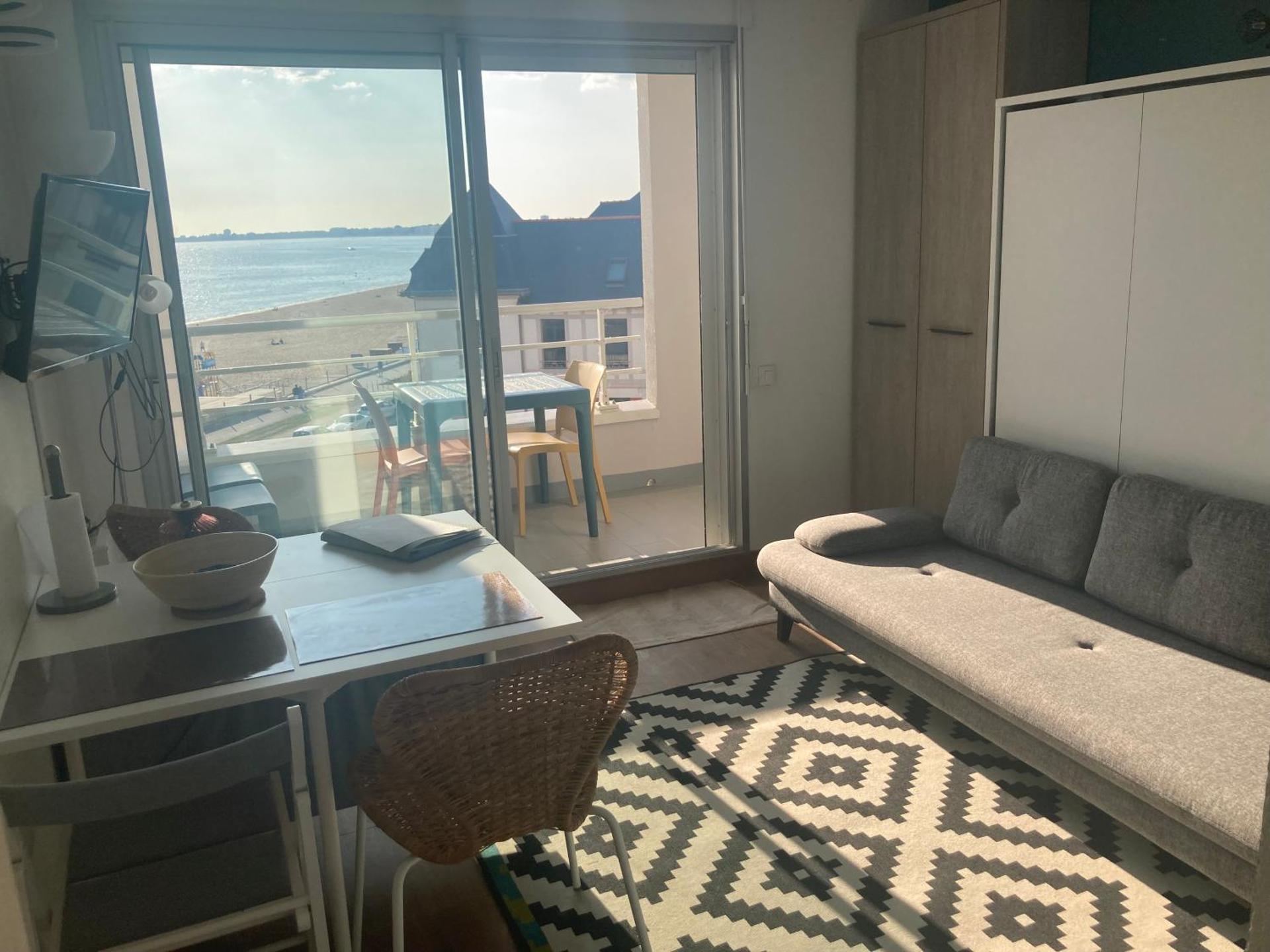 Studio Cabine Pornichet Vue Mer 4 pers