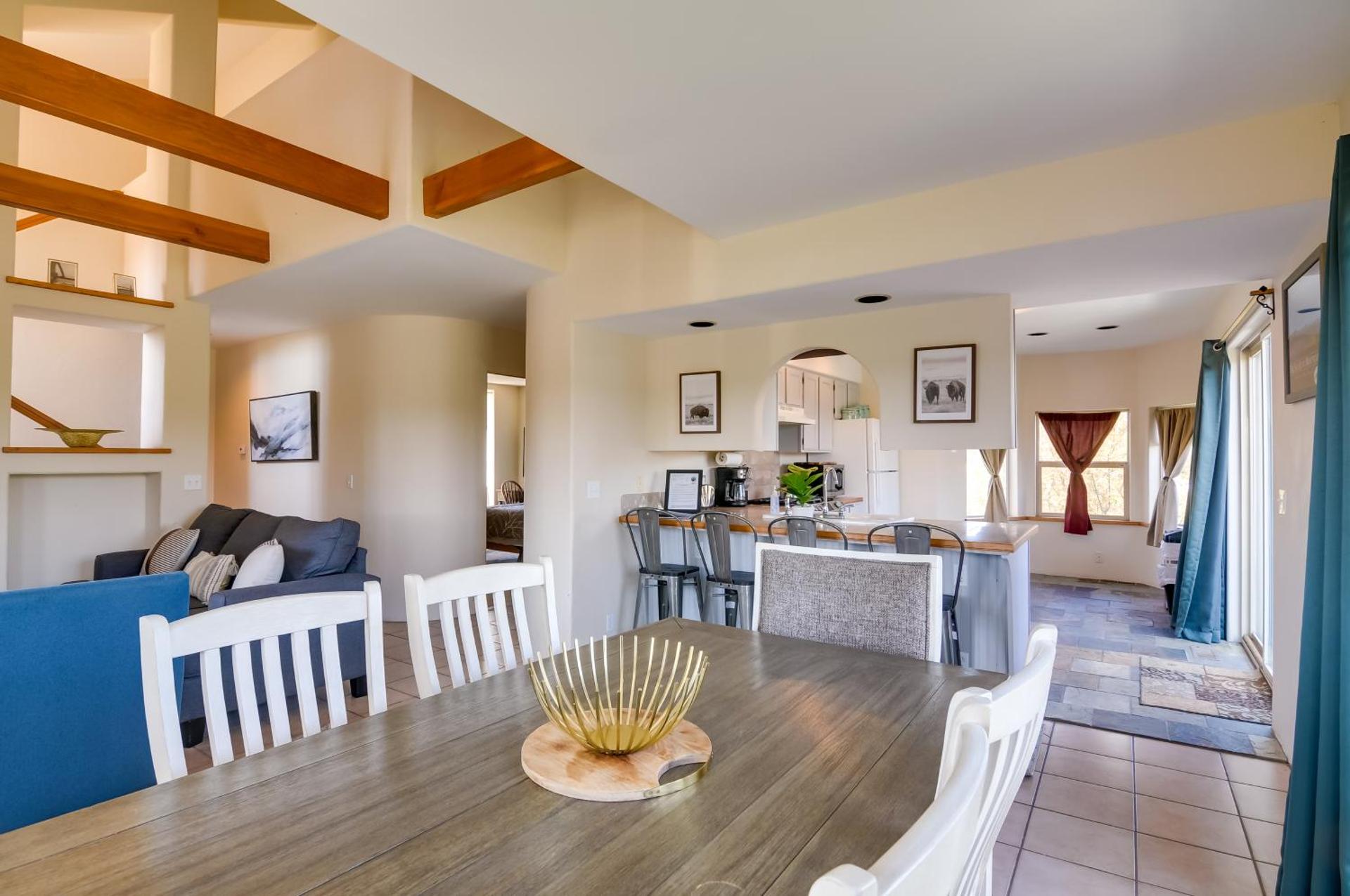 Deck and Fire Pit Pagosa Springs Home!