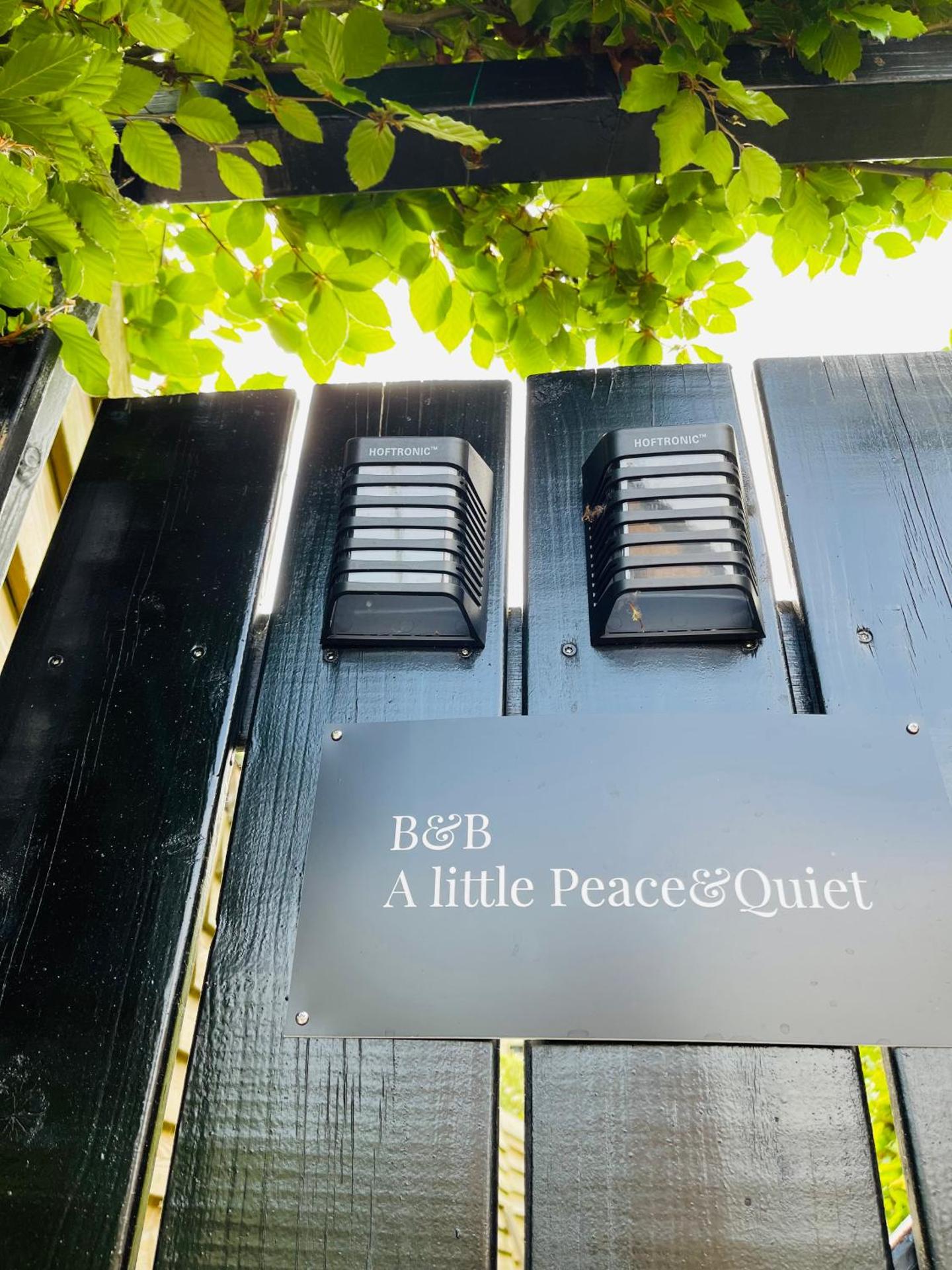 A little Peace and Quiet