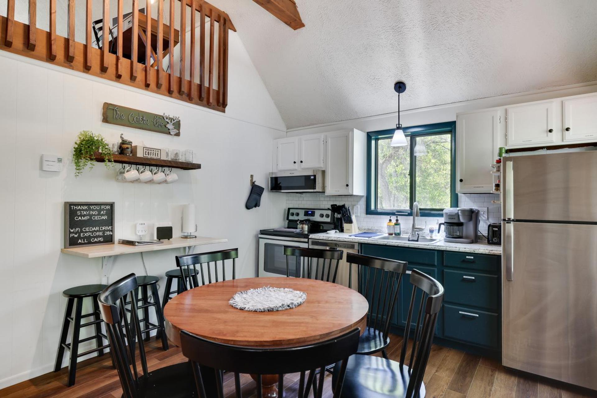 Camp Cedar:7 miles to Camelback, 5 to Kalahari!