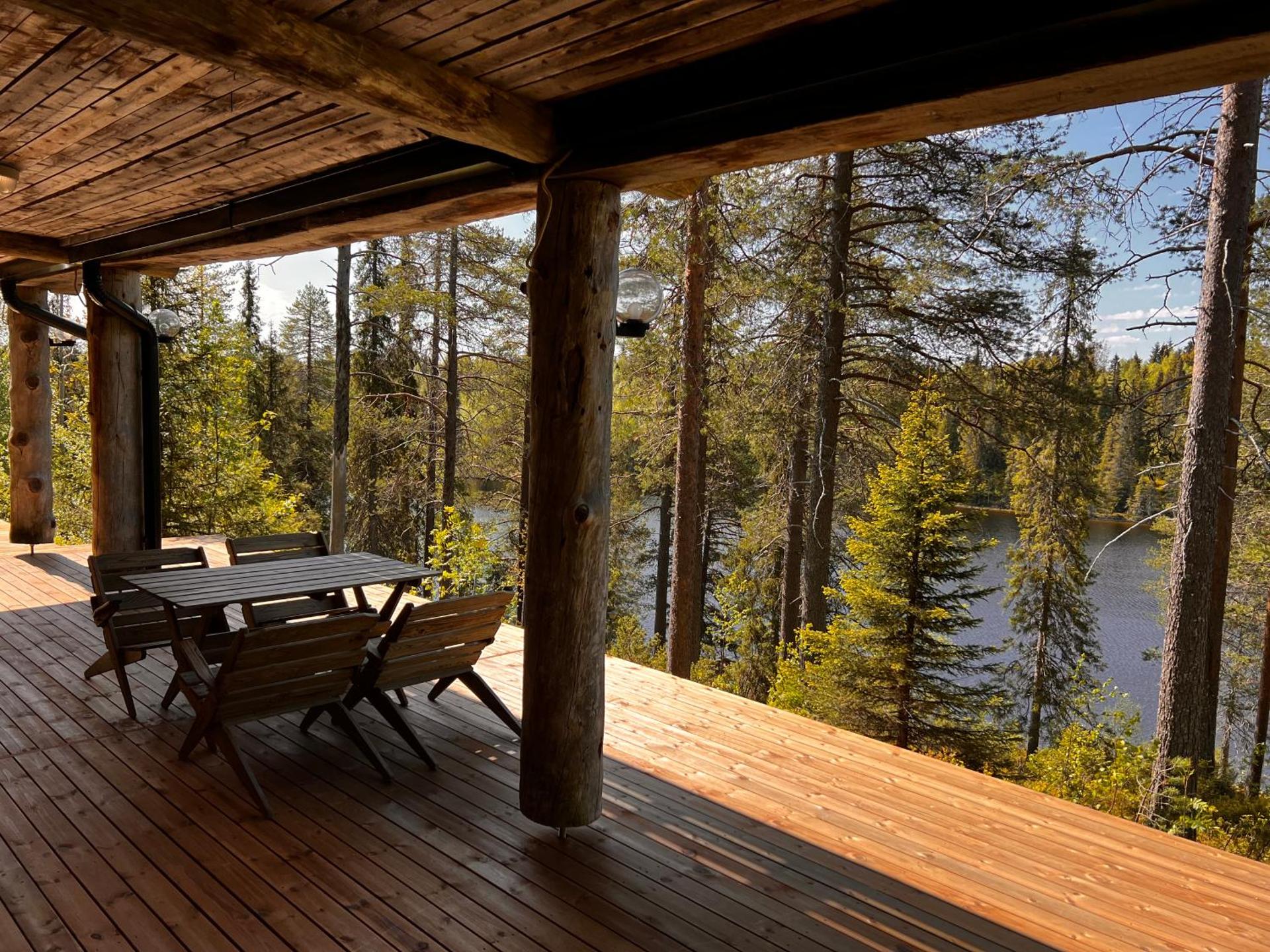 Porontima Lake House in Pure Rukatunturi Nature