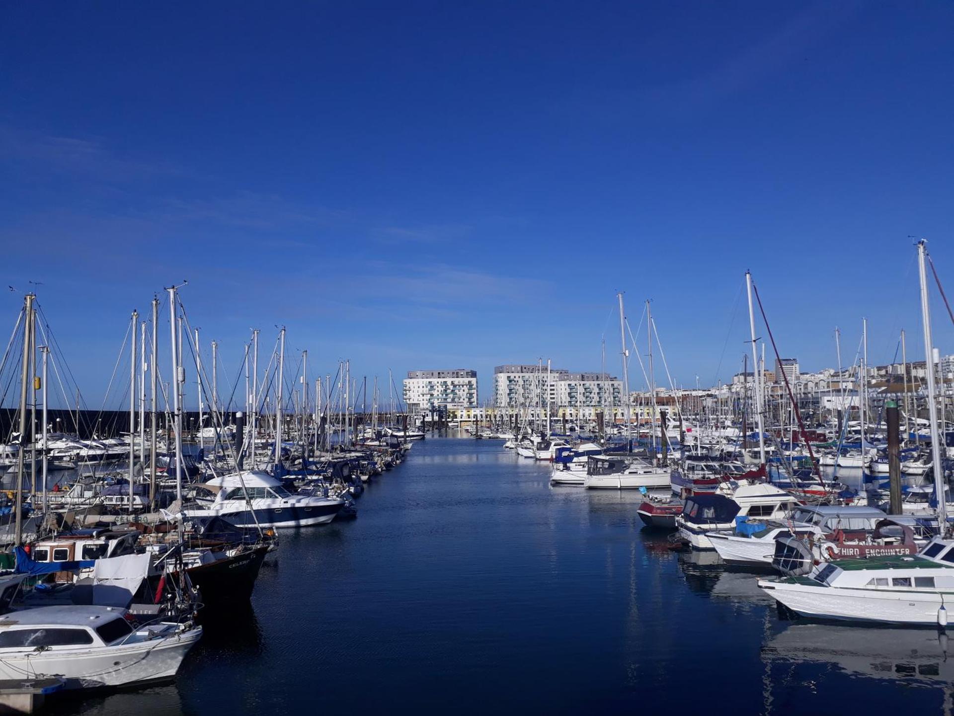 Unique, loft-style apartment with fantastic Brighton Marina views