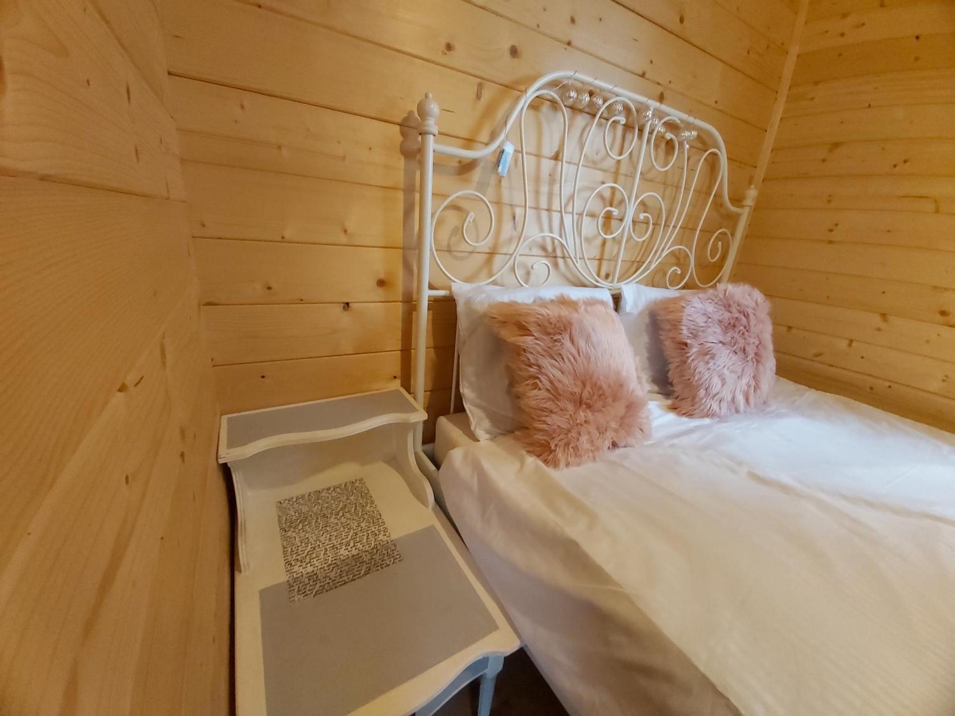 Drewniany Zakątek z sauną i jacuzzi