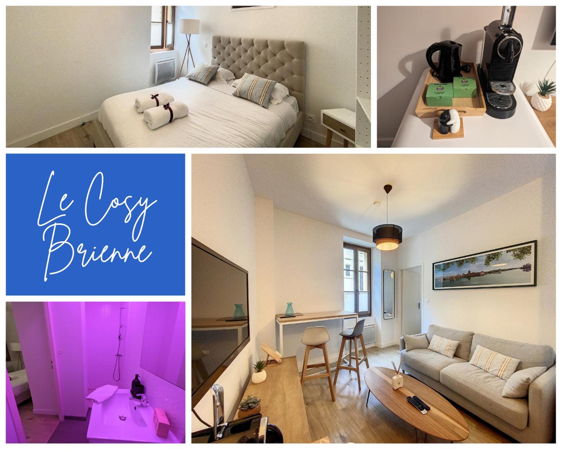 ღ Le Cosy Brienne • T2 au Centre-Ville ღ Métro