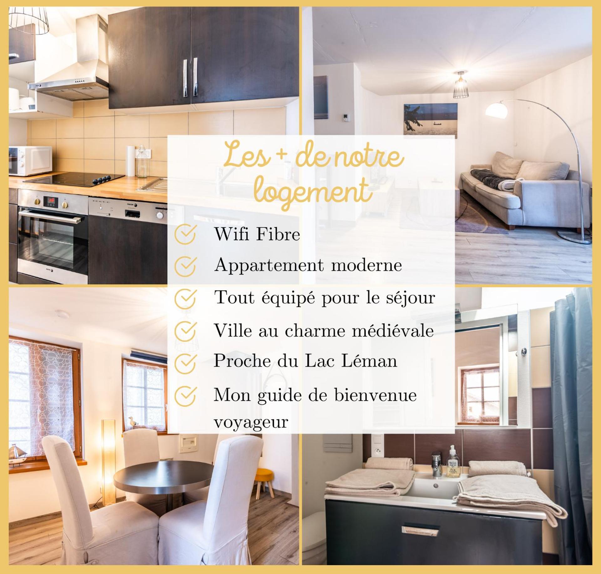 Maison en Duplex I Yvoire I Lac Léman I Médiévale