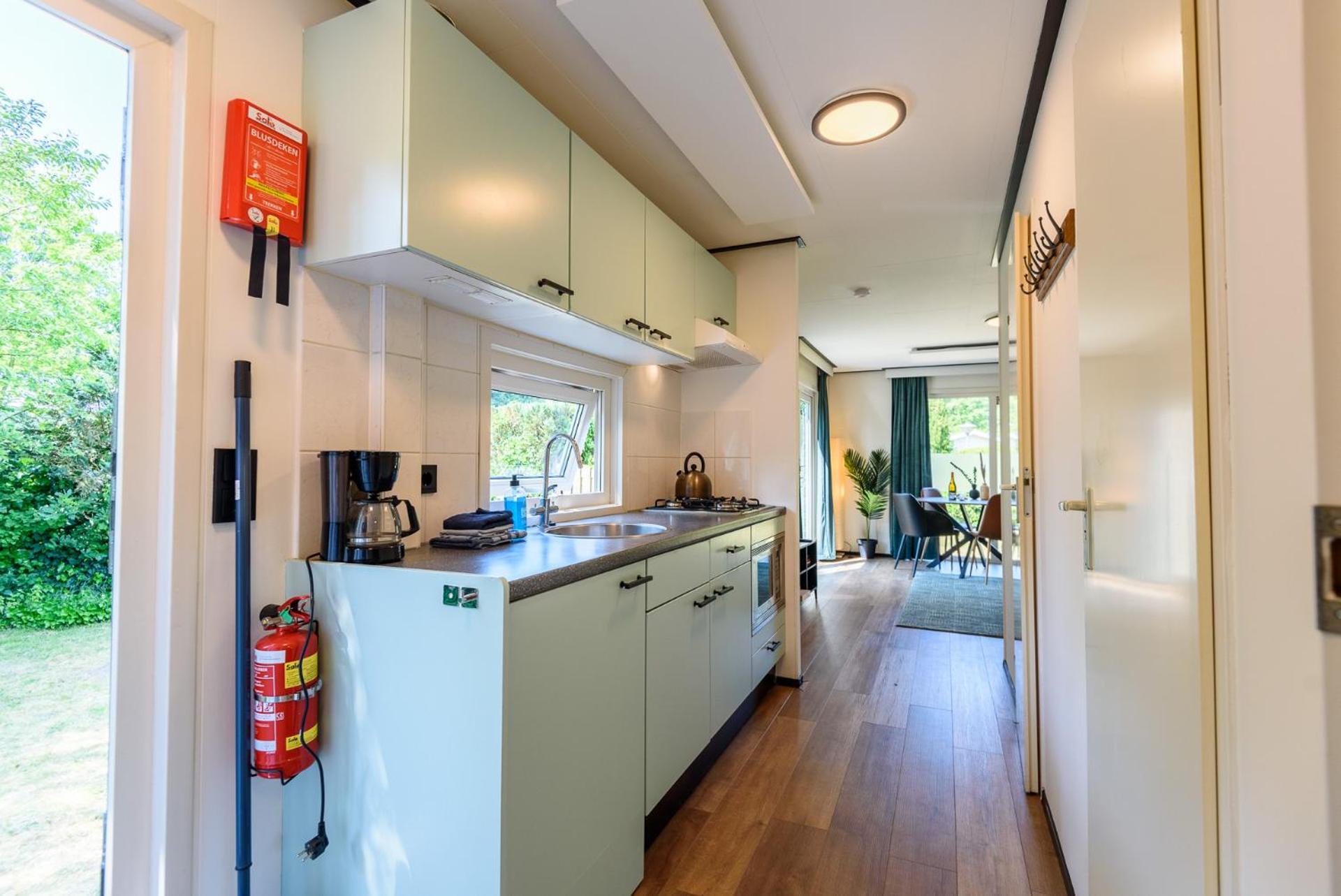 Chalet met eigen tuin aan de Veluwse bosrand