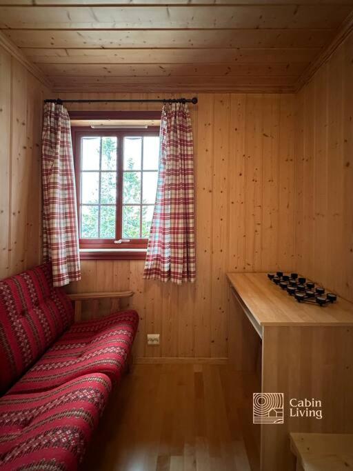 Large cabin with Sjusjøens best view, sauna and ski in out