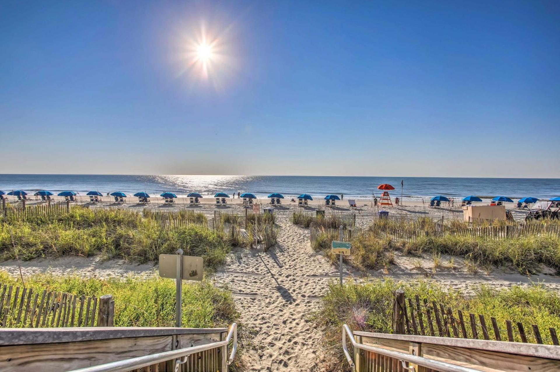 Oceanfront Myrtle Beach Condo with Pools and Hot Tubs