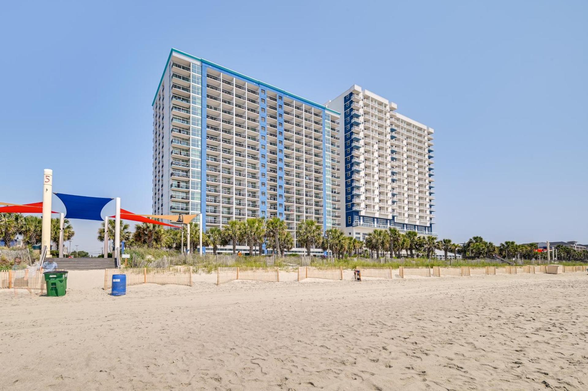 Oceanfront Myrtle Beach Condo with Pools and Hot Tubs