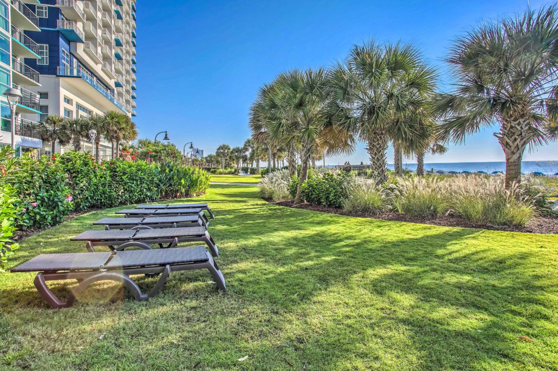 Oceanfront Myrtle Beach Condo with Pools and Hot Tubs