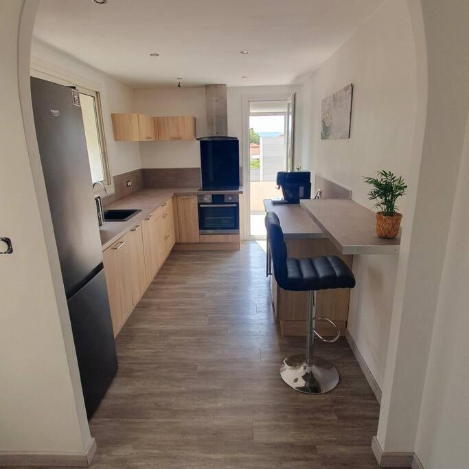 Joli haut de villa 3 chambres climatisé avec jacuzzi