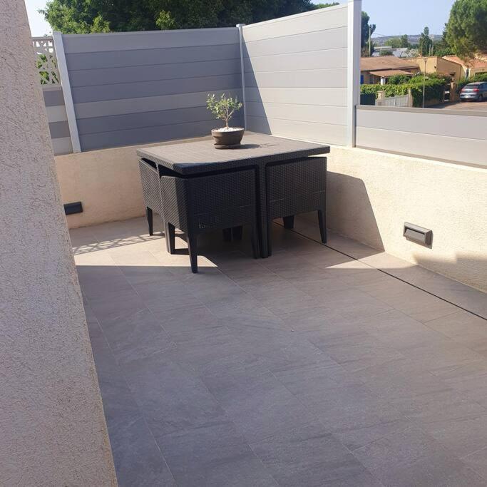 Joli haut de villa 3 chambres climatisé avec jacuzzi