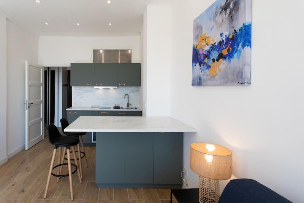 #43 Design Studio Terrace AC Wifi Sea View 1min Beach