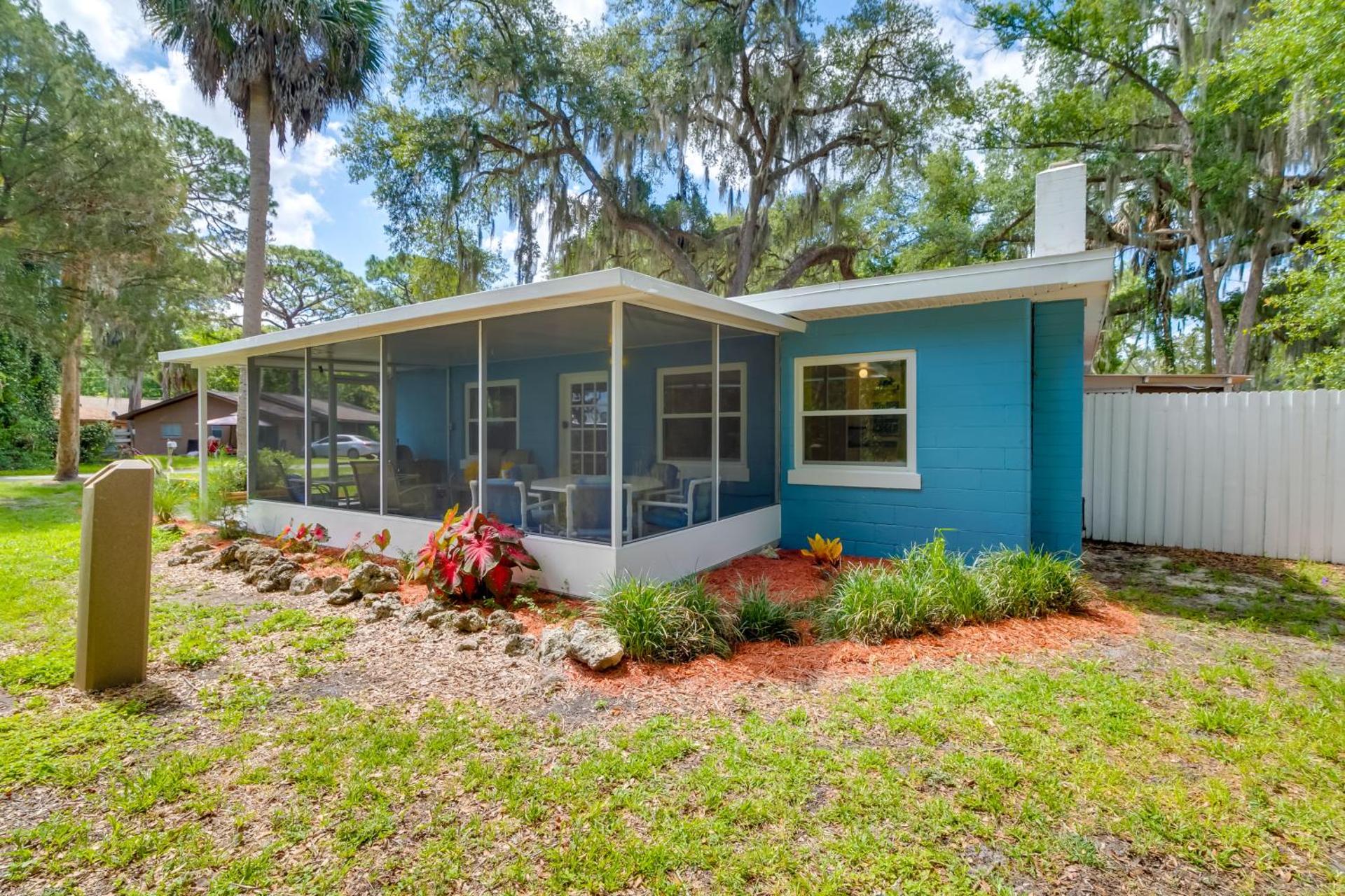 7 Mi to Gulf Home with Dock Access in Crystal River