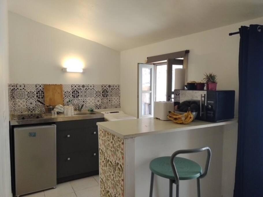 Le studio de l'artiste.