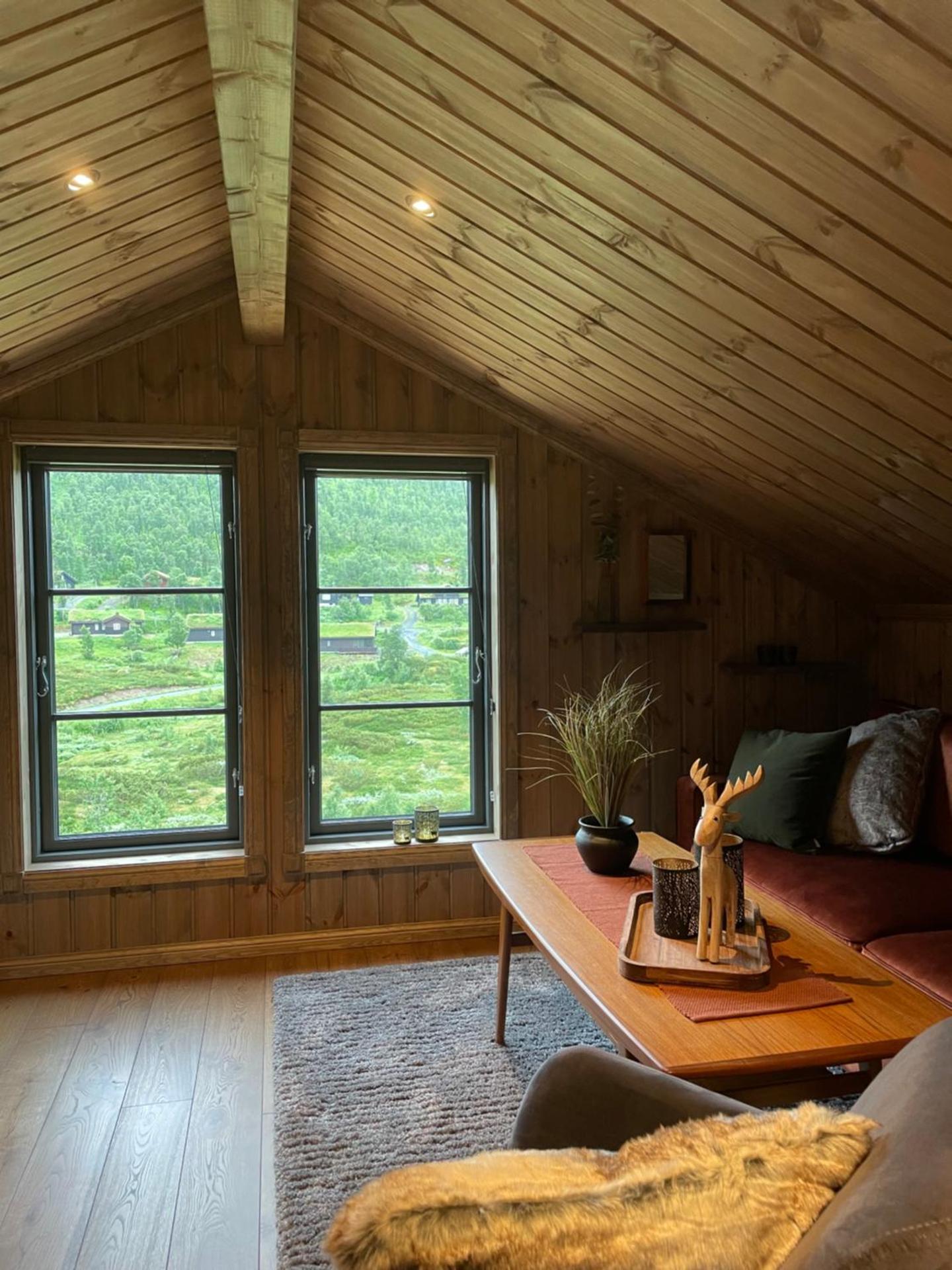 Hjemmekoselig hytte på Rauland