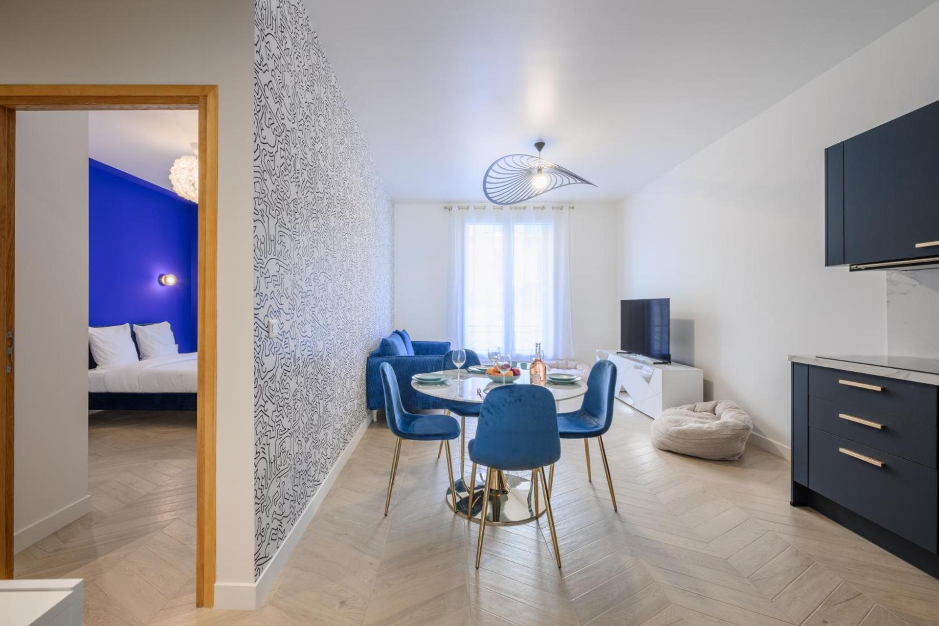 Le Walesa, magnifique 3P, spacieux et rénové, Port de Nice