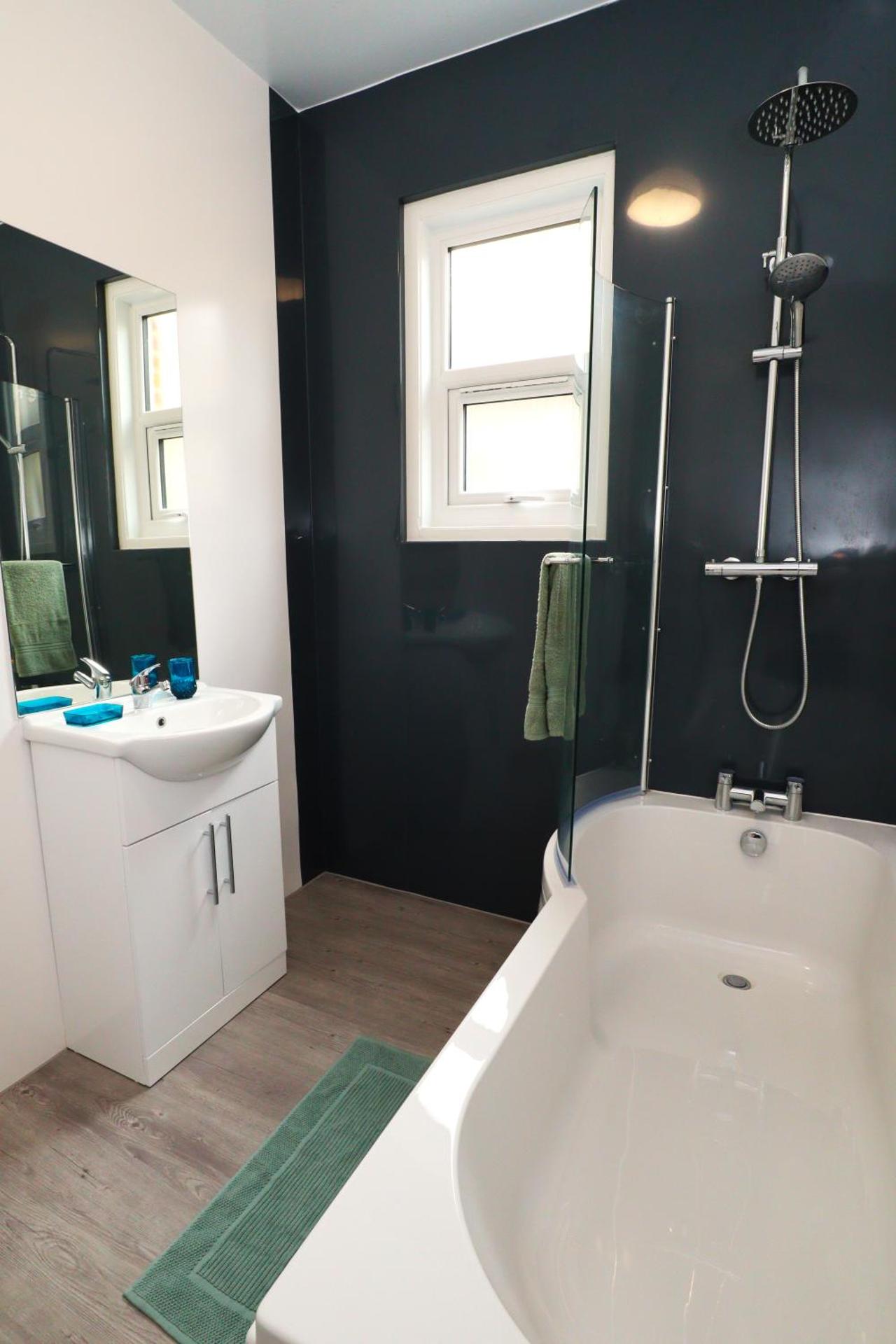 Seafront House with balcony