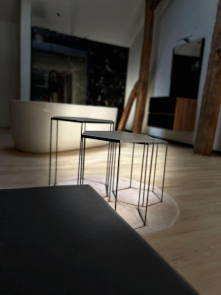 Loft noir (baignoire balnéo et sauna)