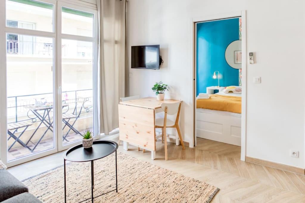 #10 2Pièces Fricéro 3min to the beach/Balcon & AC