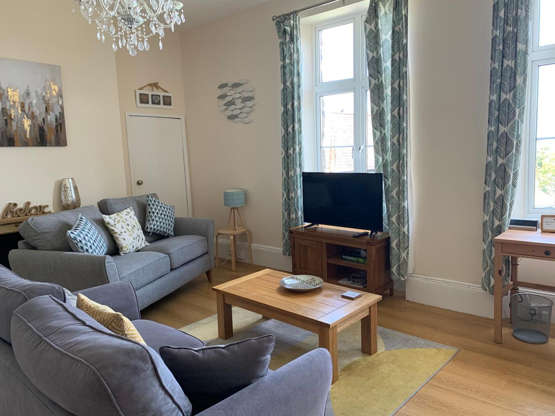 Postman's Knock, Lynmouth, first floor apartment with private parking