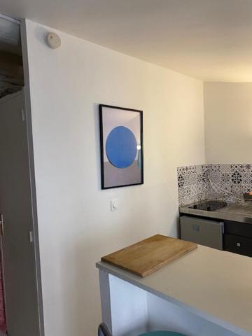 Le studio de l'artiste.