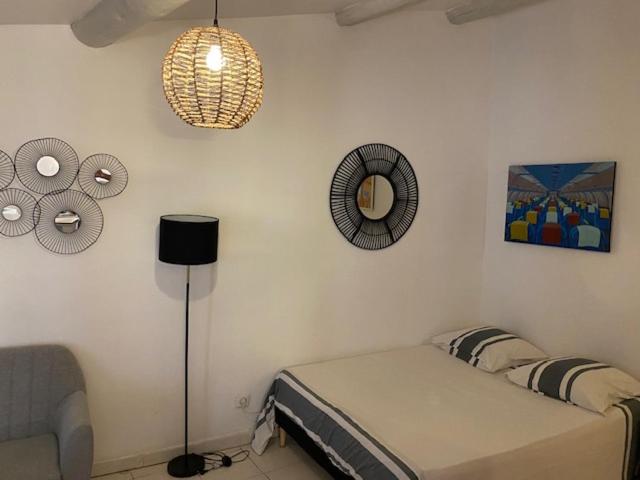 Le studio de l'artiste.