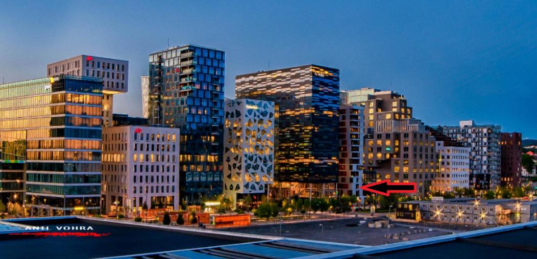 Spacious modern 3BR apartment at CENTRAL OSLO barcode