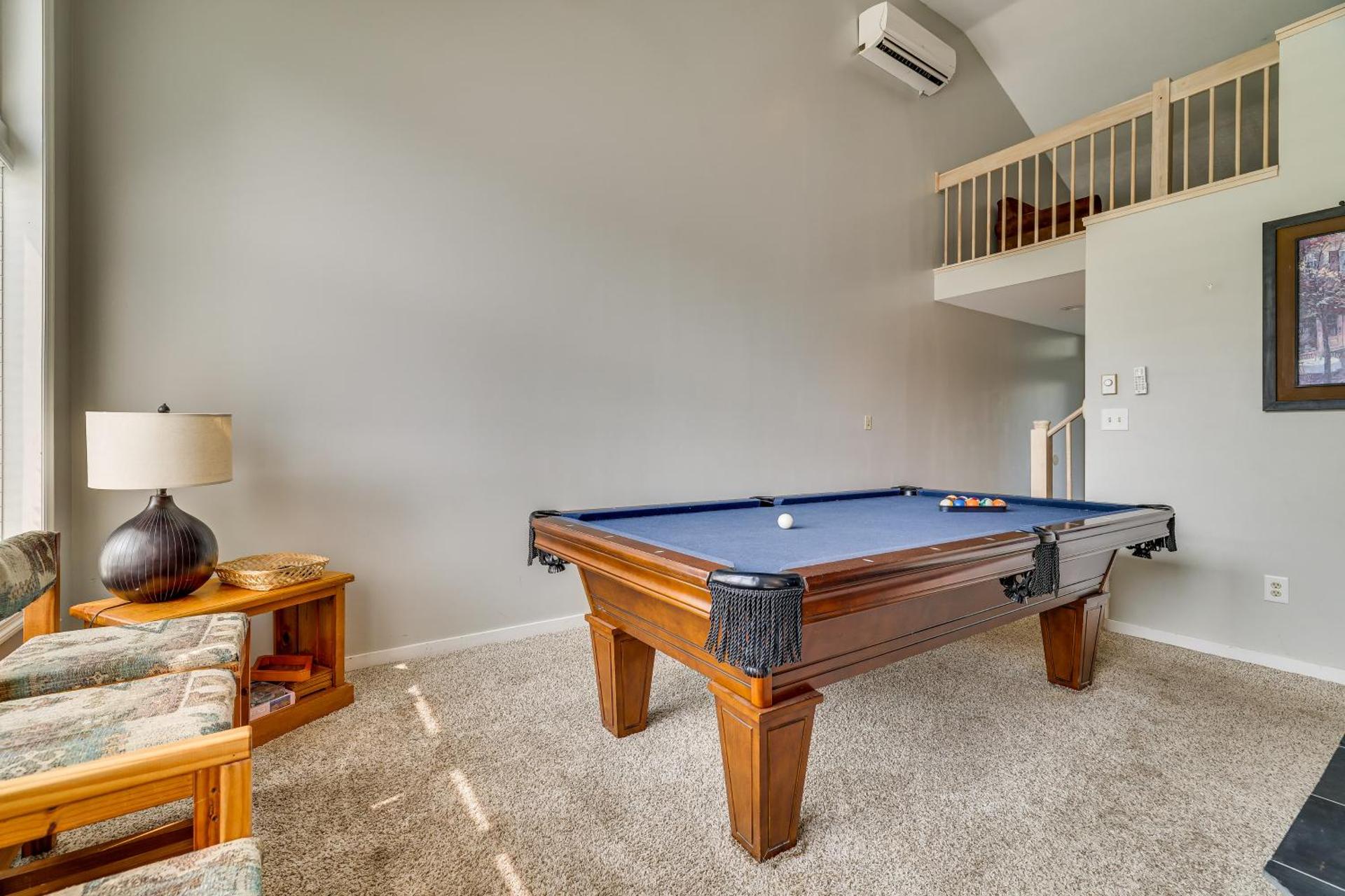 Near Big Boulder Mtn! Home with Fireplace and Games