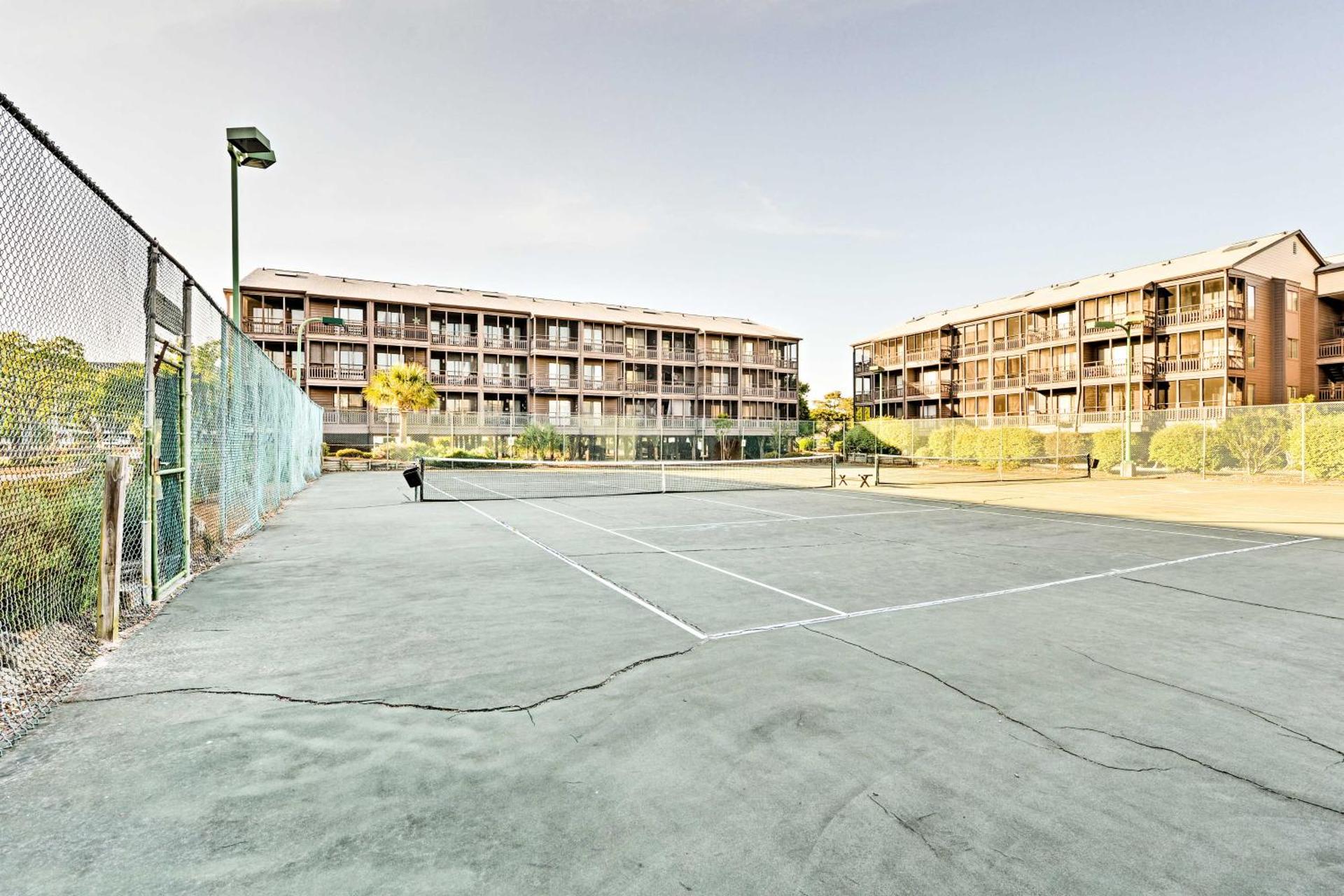 Walk to Coast North Myrtle Beach Condo with Pool!