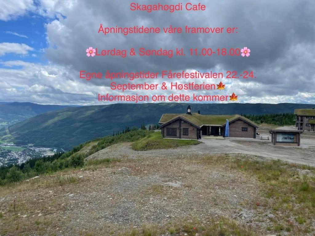 Perfect Christmas atmosphere! Beautiful Apartment at Skagahøgdi with Panoramic View