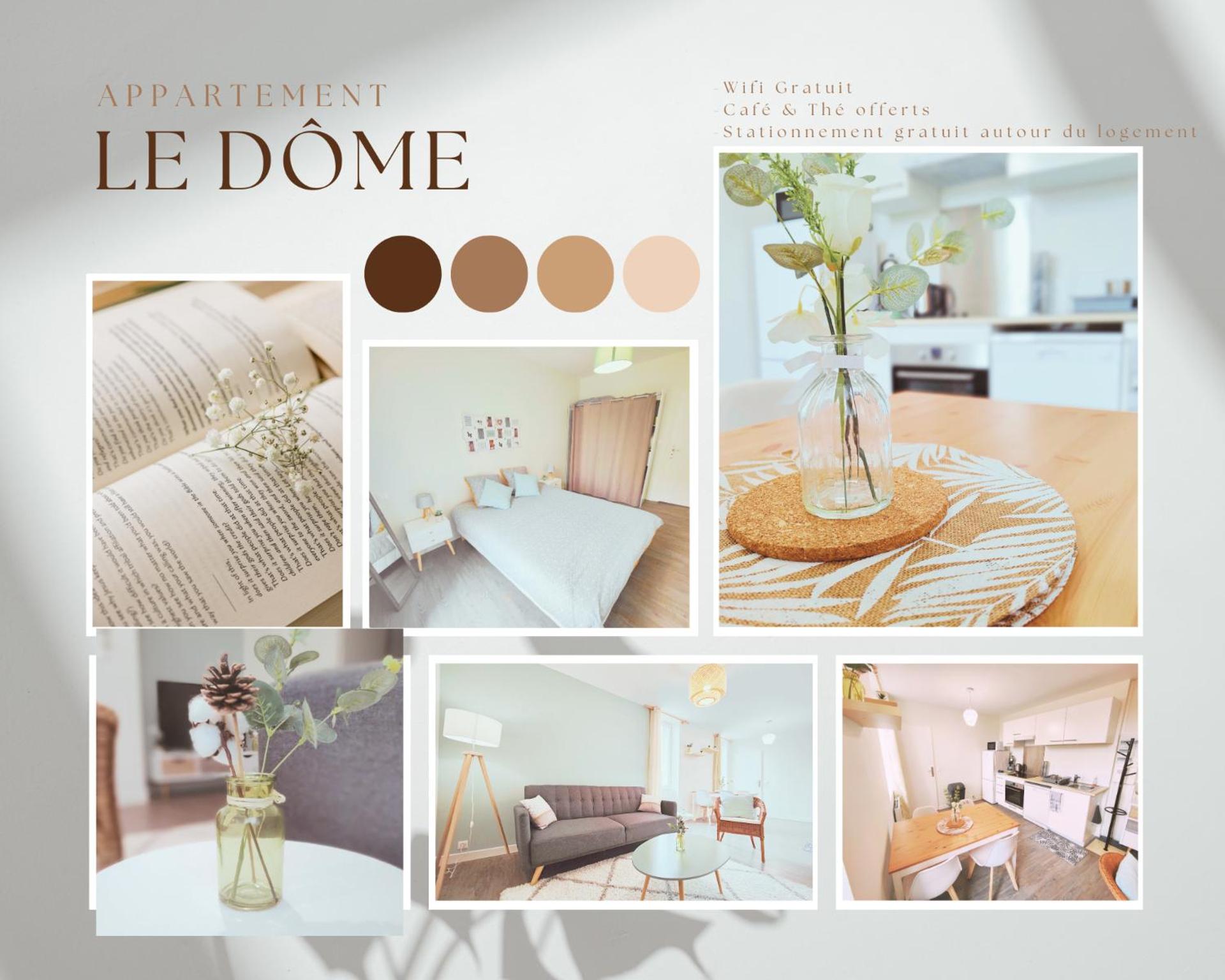 Agréable T2 neuf -le DÔME-