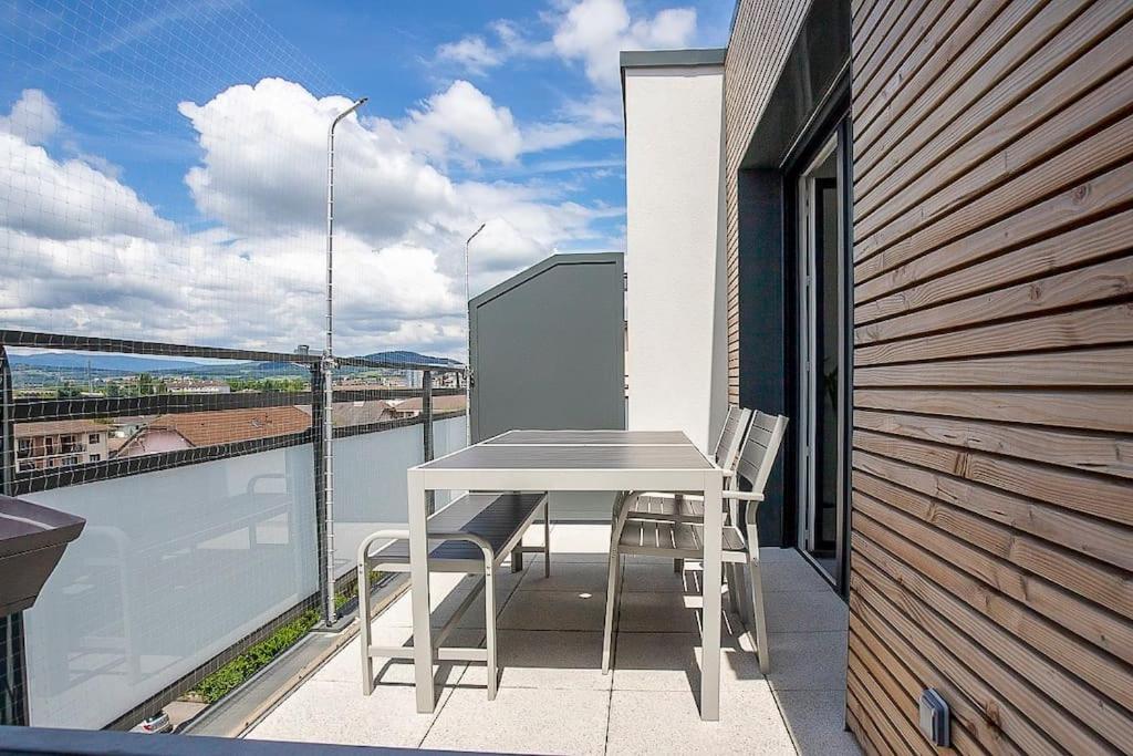 Le Nid des Romains - T2 neuf - Balcon - vue