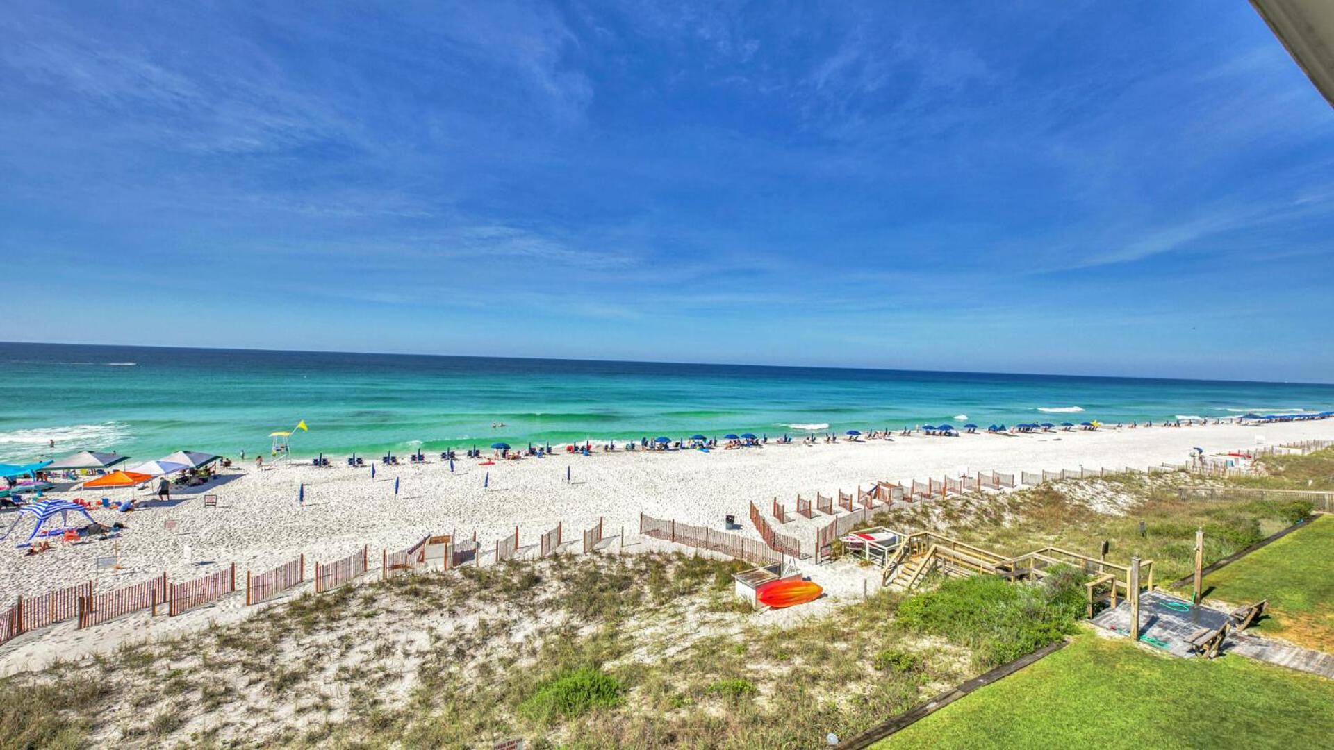 Crystal Villas 12B - Updated 2 Bedroom with Loft Beach Front Condo In the Heart of Destin