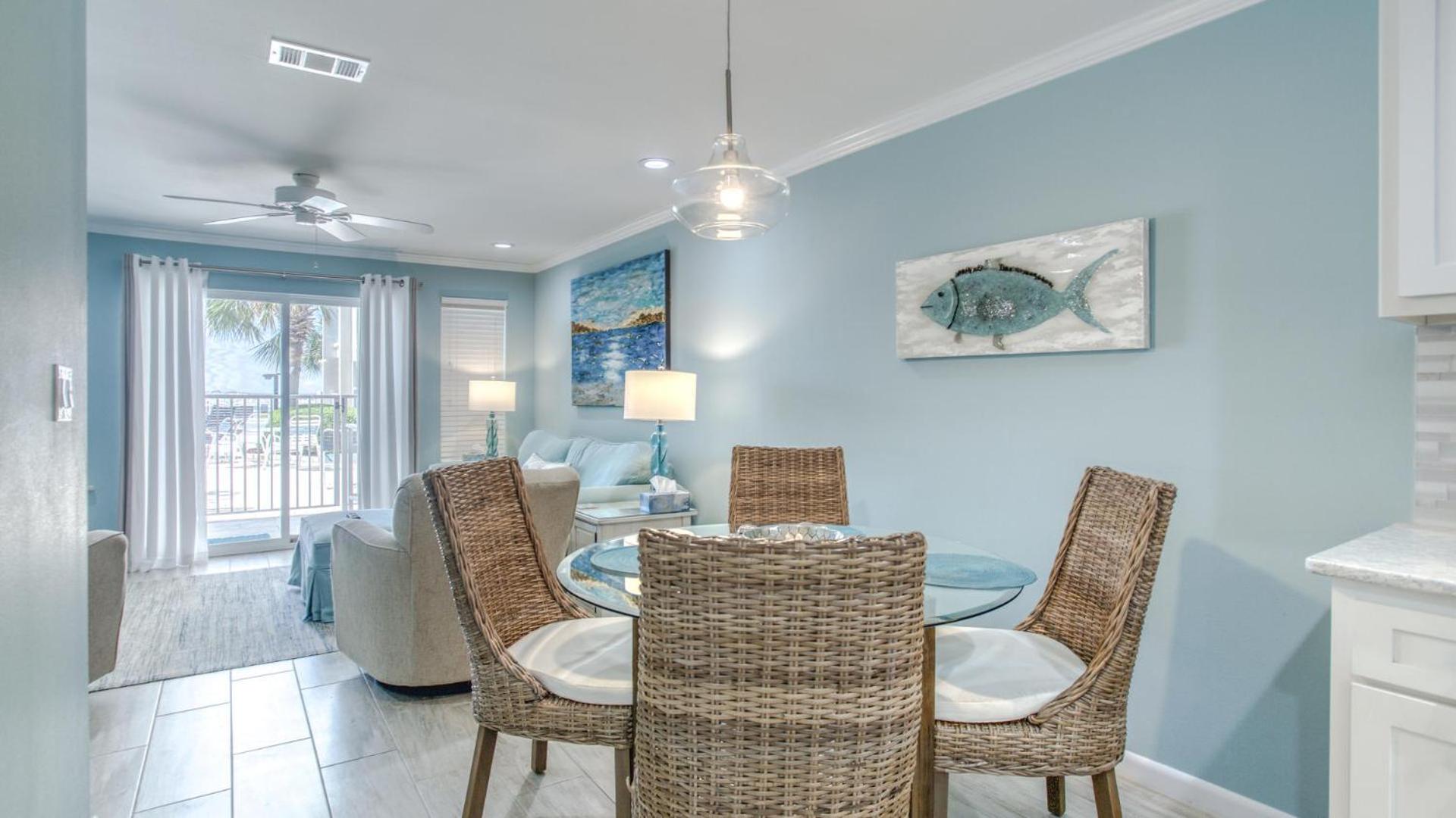Poolside Villas 106 - Updated beachfront condo on Holiday Isle in Destin
