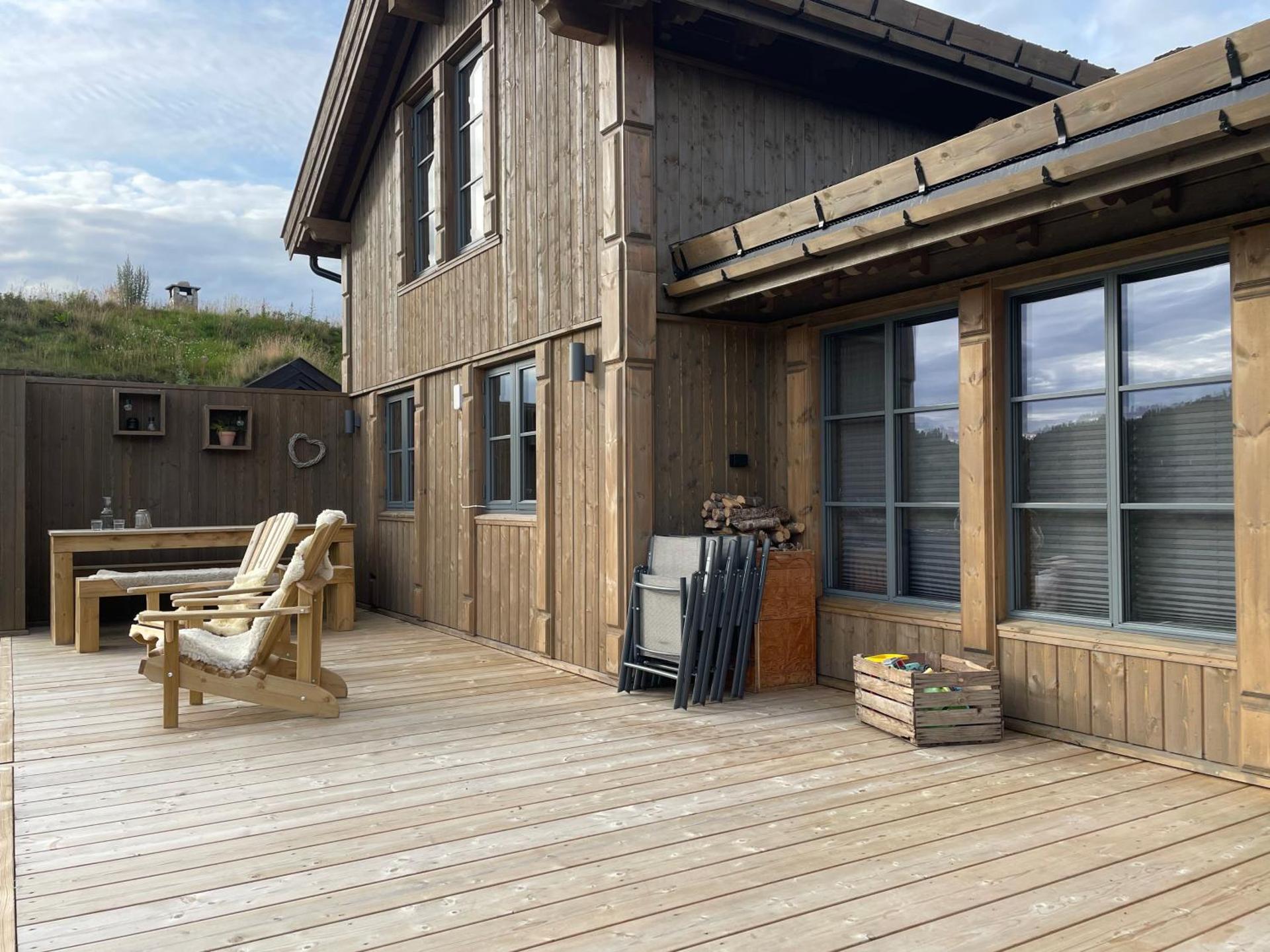 Hjemmekoselig hytte på Rauland