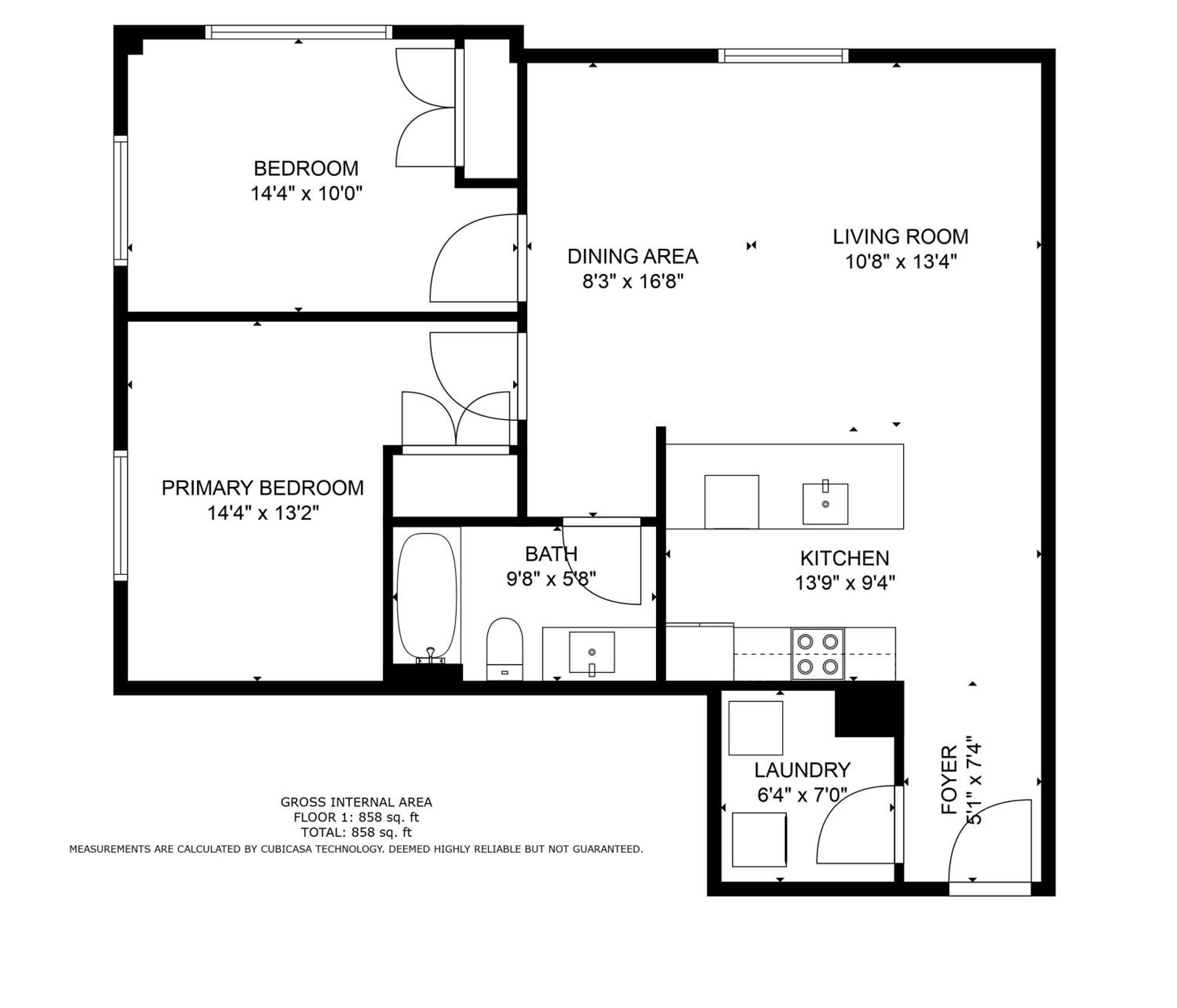 Two-Bedroom Apartment