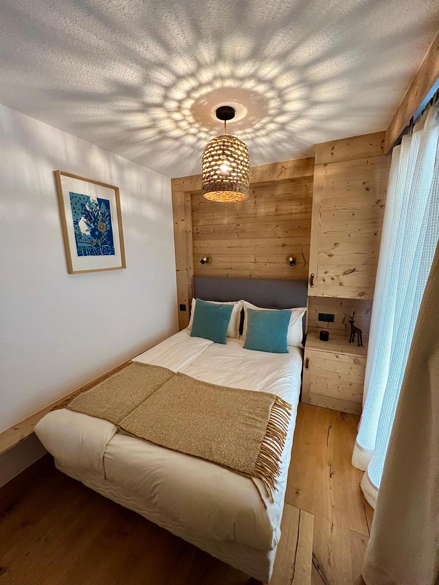 Mont Blanc 25, vue Mont blanc, balcon, parking