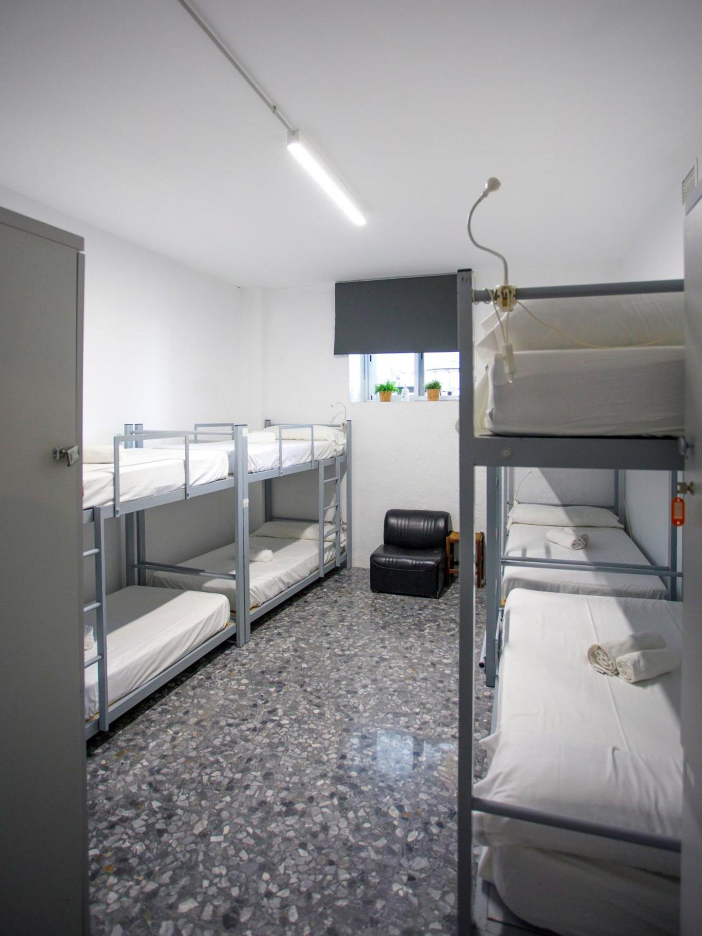 Bed in 8-Bed Female Dormitory Room
