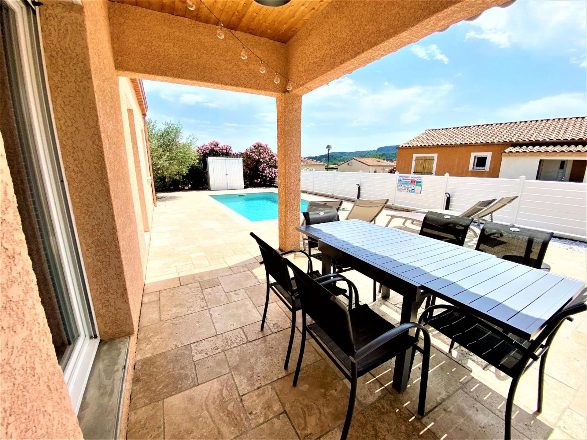 GITE CESAR 6p, 3ch, piscine privée, terrain privé clos, terrain de pétanque