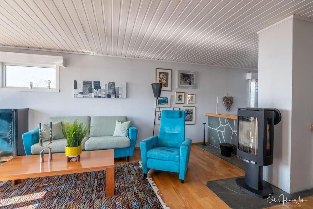 Henningsvær, Lofoten with fantastic view