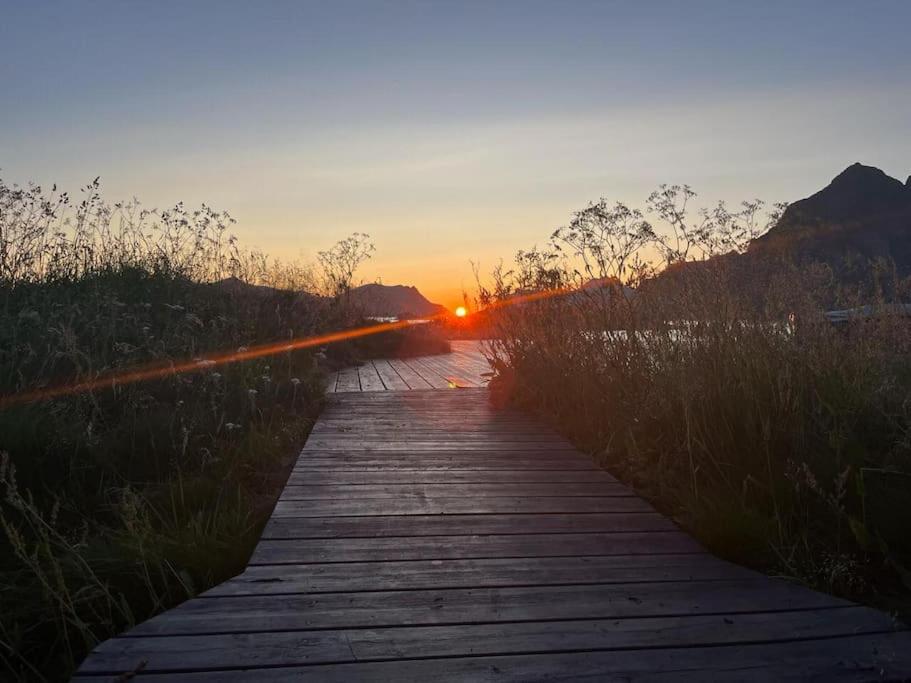 Henningsvær, Lofoten with fantastic view