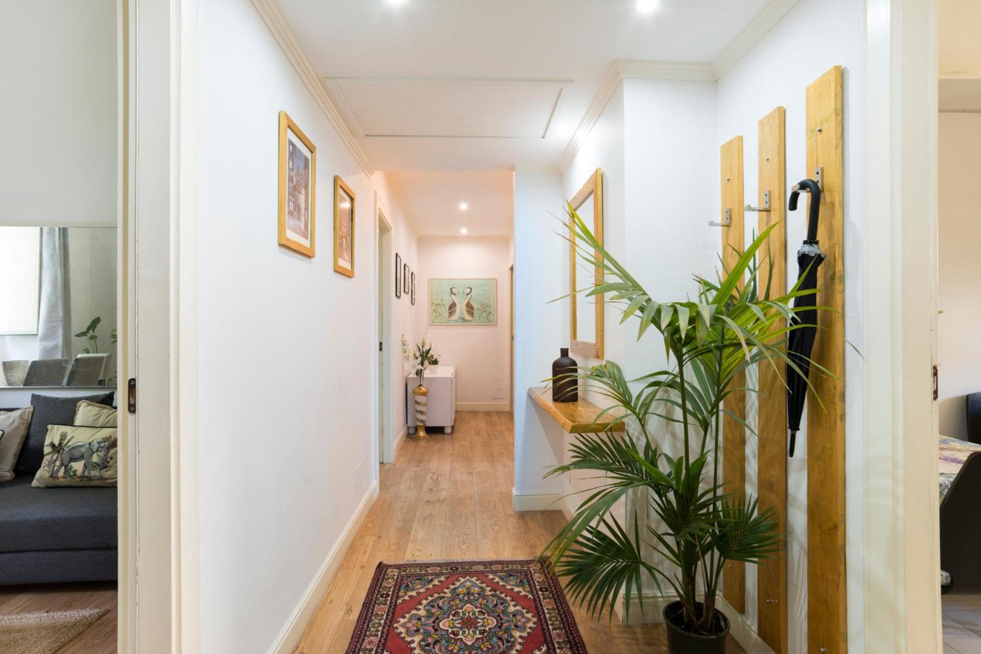 Passeggiata Di Ripetta Tevere View Spacious apartment 2 BR FOR 7 Pax