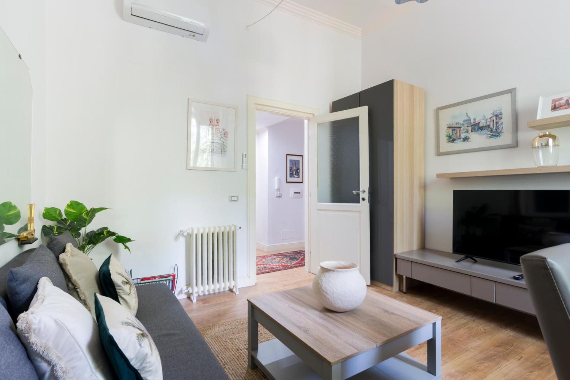 Passeggiata Di Ripetta Tevere View Spacious apartment 2 BR FOR 7 Pax