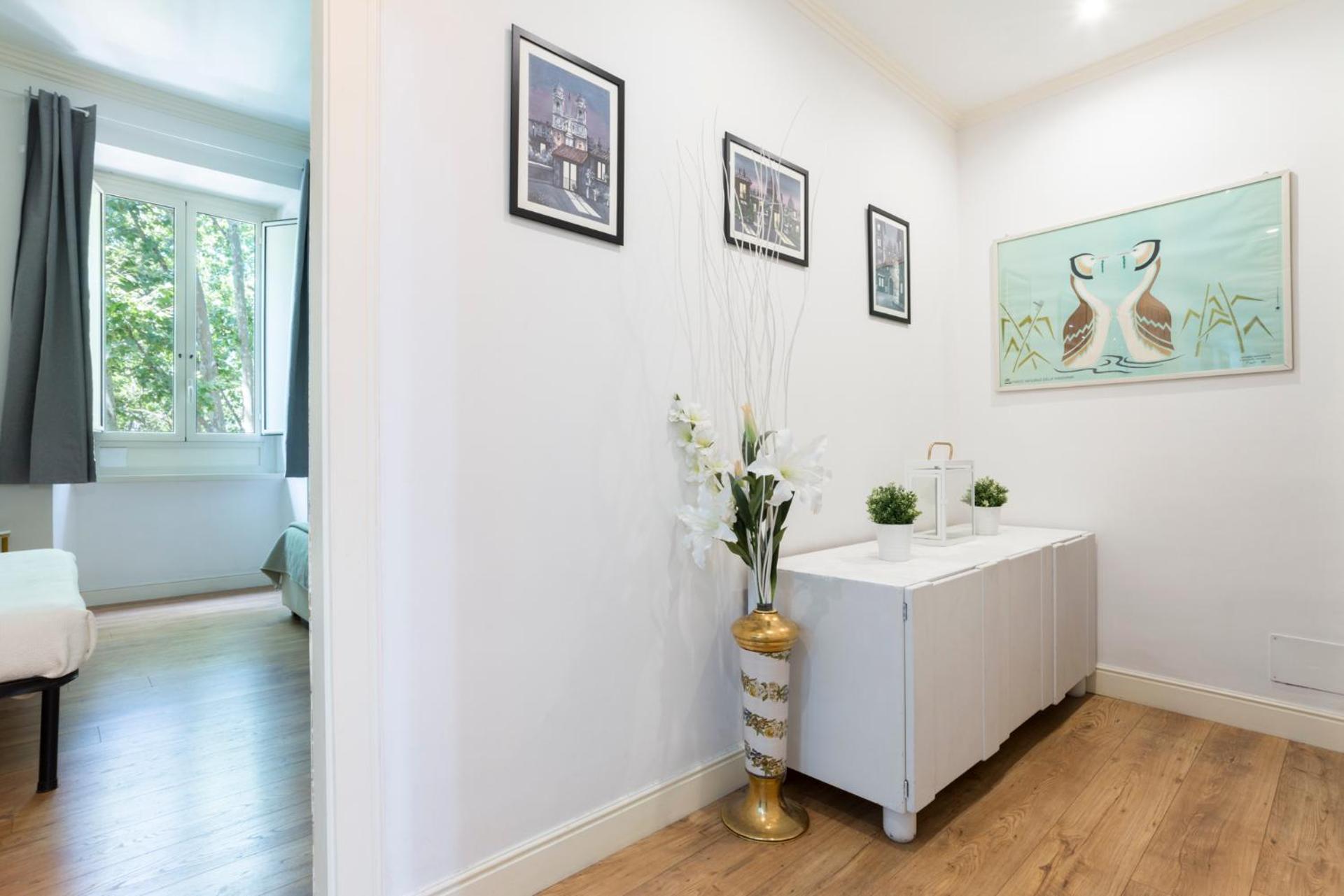 Passeggiata Di Ripetta Tevere View Spacious apartment 2 BR FOR 7 Pax