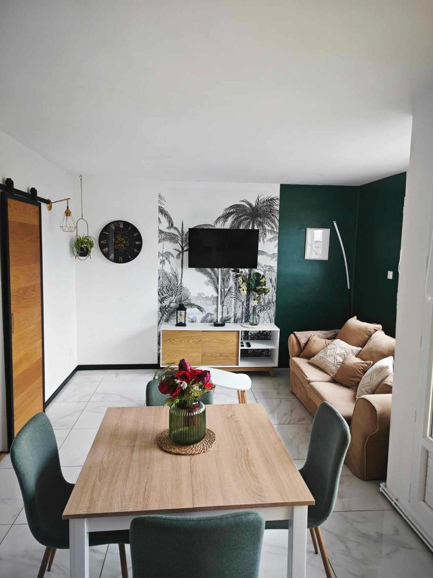 Calais Plage-Gare Appartement élégant tout équipé