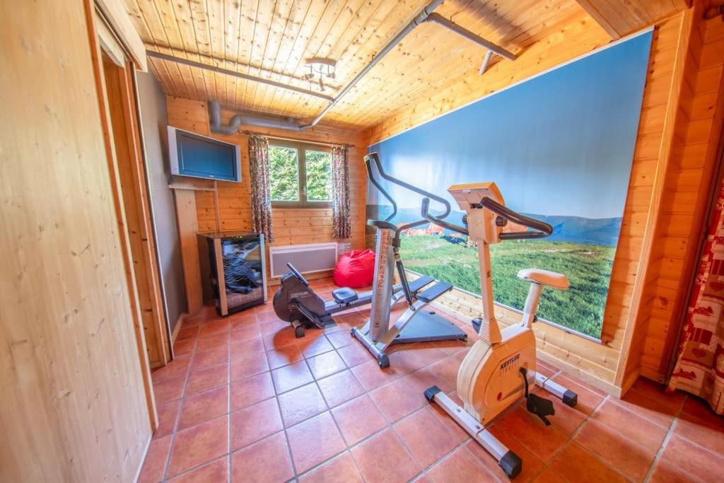 Les Griottes, véritable chalet de montagne, avec Jacuzzi et Sauna
